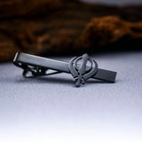 Vintage Sikhism Symbol Tie Clips Stainless Steel Men Necktie Clip