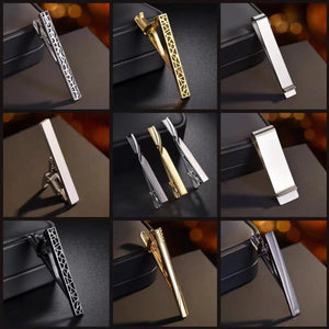 Men's Tie Clip Pin Clasp Business Necktie Clip Classic Jewelry