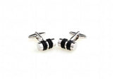Men's Cufflinks Cylinder Anti-oxidation Copper Business Style