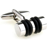 Men's Cufflinks Cylinder Anti-oxidation Copper Business Style