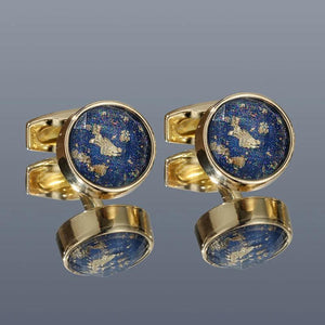Starry Sky Cuffs Business Shirt Buttons High-end Accessories