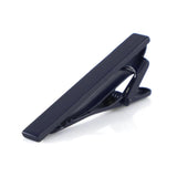 Navy Tie Clip Whole Piece Navy Spray Tie Bar Father's Gift Birthday Tie Clip