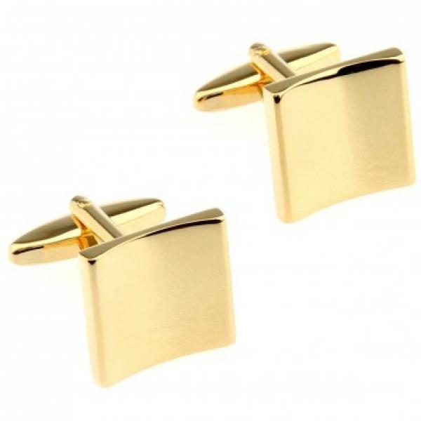 Metal Cufflink 1 Pair Men's Dress Shirt Business Wedding Formal Suit Accessory