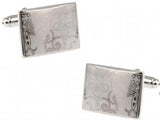 High Men Cufflinks Copper Square Enamel