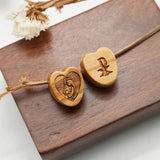 Hand-Carved Olive Wood Bracelet Beads for Jewelry Making