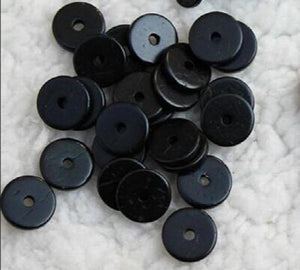 100pcs Brown Natural Wood Coconut Shell Beads for DIY Jewelry Making