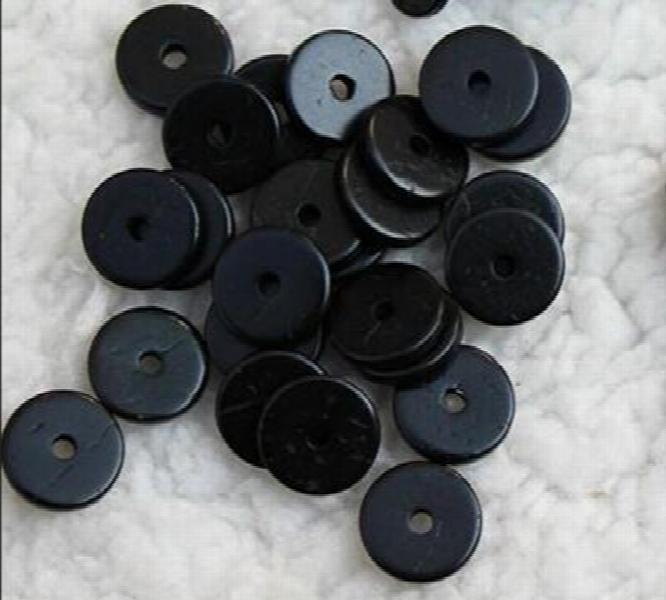 100pcs Brown Natural Wood Coconut Shell Beads for DIY Jewelry Making