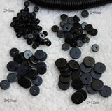 100pcs Brown Natural Wood Coconut Shell Beads for DIY Jewelry Making