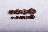 100pcs Brown Natural Wood Coconut Shell Beads for DIY Jewelry Making