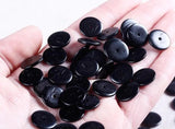 100pcs Brown Natural Wood Coconut Shell Beads for DIY Jewelry Making