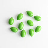 10pcs Lemon Wood Bead Festive Beading DIY Custom Home Decoration