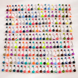 200 Acrylic Belly Button Rings Mix Body Piercing Jewelry