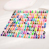 200 Acrylic Belly Button Rings Mix Body Piercing Jewelry