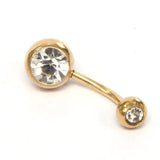 10PCS Crystal Bohemian Belly Button Rings