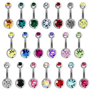 14G Dangle Belly Rings Set Bulk Navel Piercing Sexy Belly Button Ring Lot