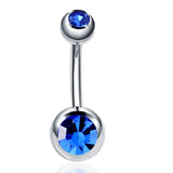 32 Pcs Multicolor Stainless Steel Belly Button Rings Navel Piercing
