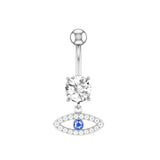 Turkey Evil Eyes Navel Ring Barbell Bell Button Ring