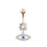 Turkey Evil Eyes Navel Ring Barbell Bell Button Ring