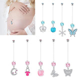 14G Ombligo Women Navel Piercing Belly Button Rings Pregnant Belly Rings