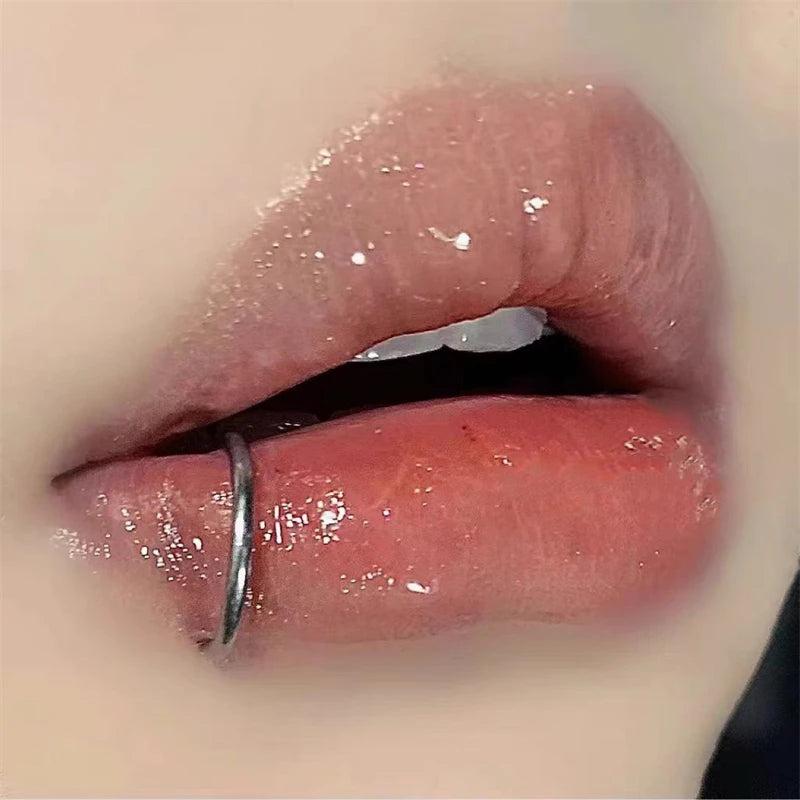 Punk Titanium Lip Ring Nose Studs Belly Button Earrings