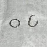 Punk Titanium Lip Ring Nose Studs Belly Button Earrings