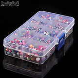 50/100PCS Acrylic Surgical Steel Body Piercing Jewelry Lot Bulk
