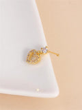 Hypoallergenic Nose Ring Stud CZ or Ball Nose Jewelry