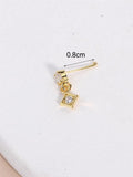 Hypoallergenic Nose Ring Stud CZ or Ball Nose Jewelry