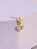Hypoallergenic Nose Ring Stud CZ or Ball Nose Jewelry