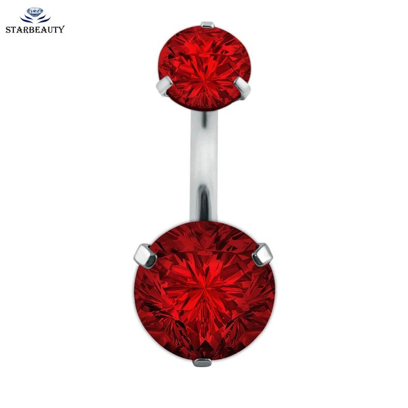 14G Stainless Steel Navel Ring Belly Button Rings