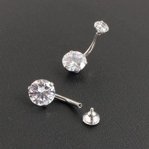 14G Stainless Steel Navel Ring Belly Button Rings