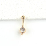 14G Stainless Steel Navel Ring DIY Body Jewelry Belly Piercing Accessories