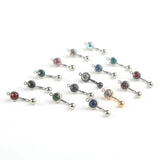 14G Stainless Steel Navel Ring DIY Body Jewelry Belly Piercing Accessories