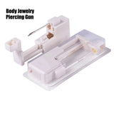 Body Piercing Gun Set Sterilized Safety Nipple Tongue Navel L