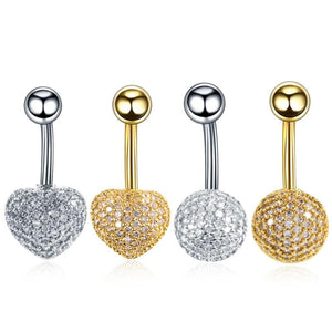 Steel Navel Piercing Dangle Earring Belly Button Barbell Piercing