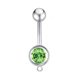14G Charms Add-On Belly Rings Mixed Body Piercing Jewelry Navel Rings