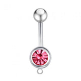 14G Charms Add-On Belly Rings Mixed Body Piercing Jewelry Navel Rings