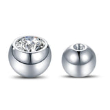 10Pcs G23 Titanium Spare Balls 16G 14G Body Jewelry