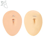 925 Sterling Silver Navel Piercing Minimalist Belly Ring