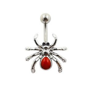 Spider Belly Navel Piercing Surgical Steel