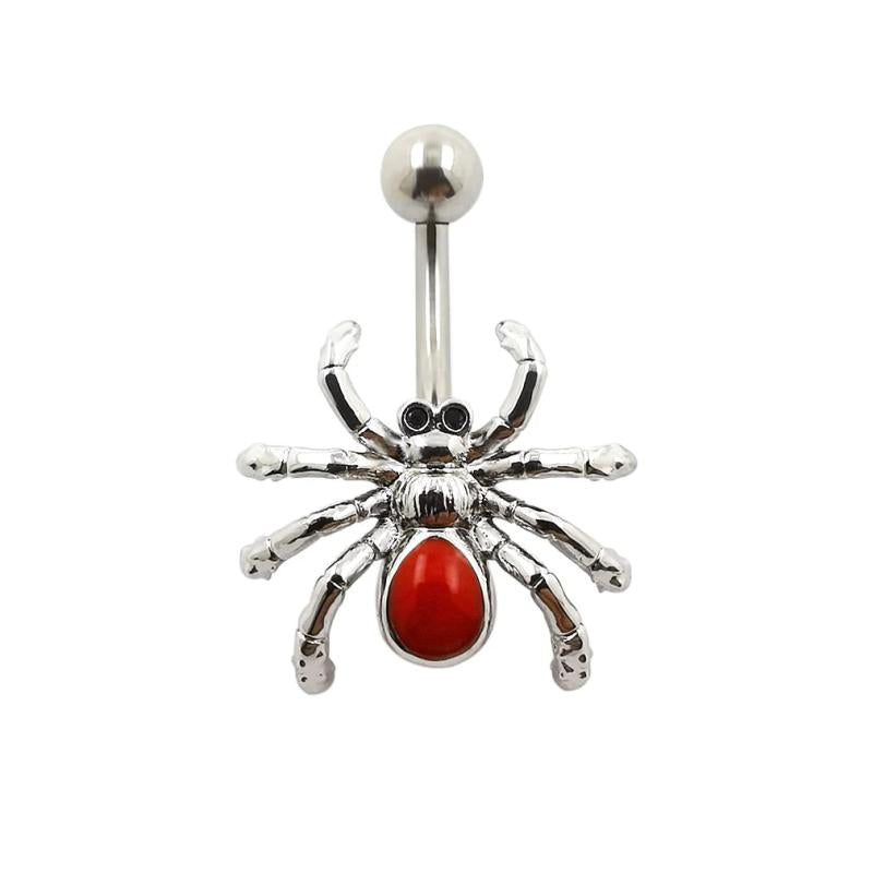 Spider Belly Navel Piercing Surgical Steel