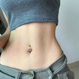 Spider Belly Navel Piercing Surgical Steel