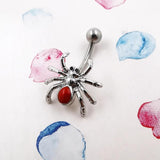 Spider Belly Navel Piercing Surgical Steel