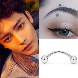48pc Stainless Steel Body Piercing Jewelry Set