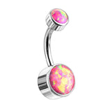 Stylish Opal Multicolor Belly Button Rings for Women