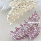 Retro Rhinestone Hair Clip Acrylic Women's Hair Accessories
