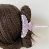 Retro Rhinestone Hair Clip Acrylic Women's Hair Accessories