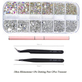 3D Rhinestones Picker Pen Nail Kit for Manicure Decor