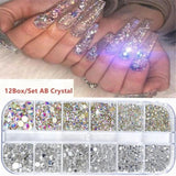 3D Rhinestones Picker Pen Nail Kit for Manicure Decor