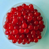 4-12mm Rose Emerald Round Natural Beads Jade Glass Loose Stone Beads